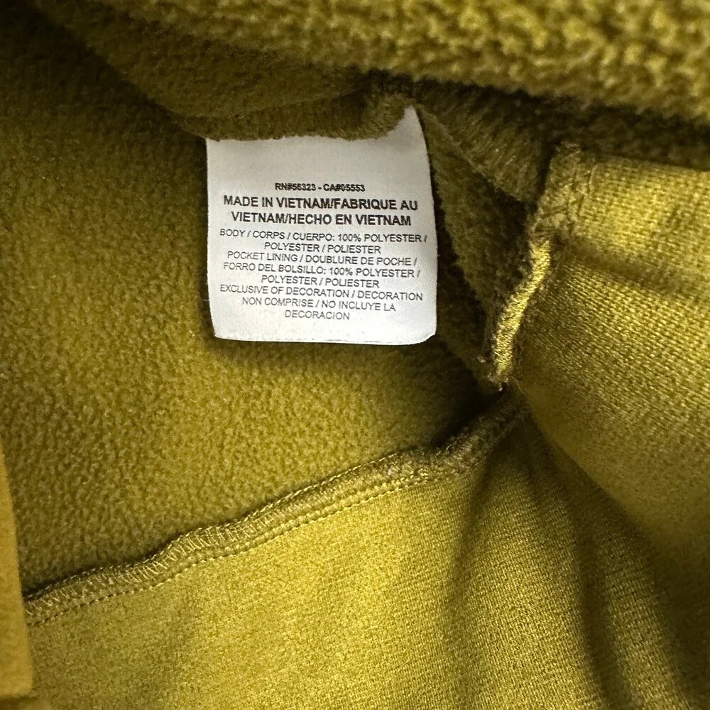 Nike Hoodie Men Large Green Solid Block Logo Standard Sweatshirt Swoosh Dri Fit